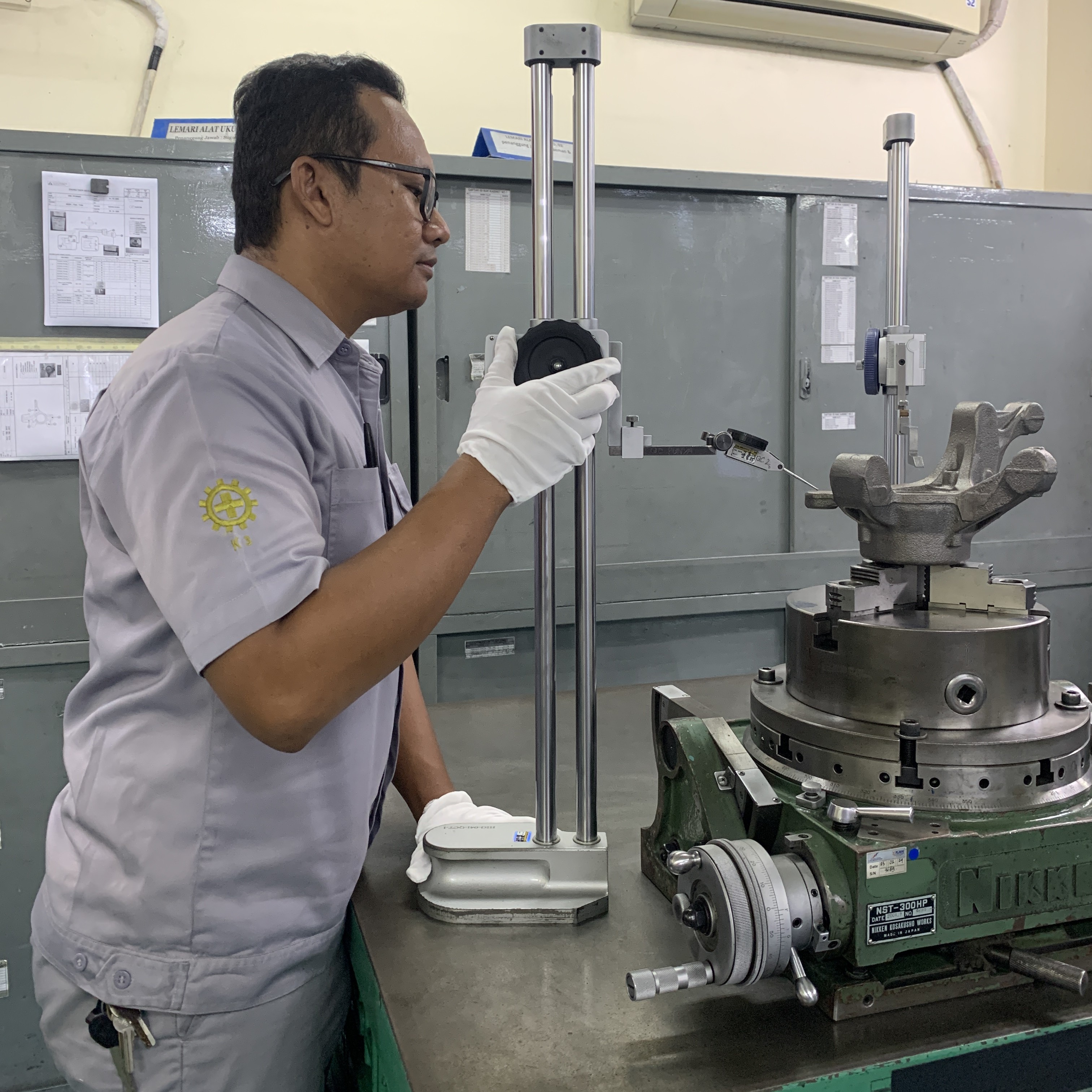 Measuring Casting Material